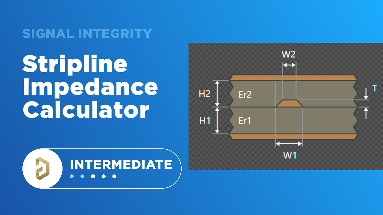 Stripline Impedance Calculator Zach Peterson Signal Integrity